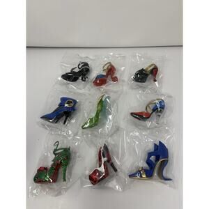 Lot Of 9 Cryptozoic DC Comics Bombshells Vinyl Pumps Wonder Woman Harley Quinn